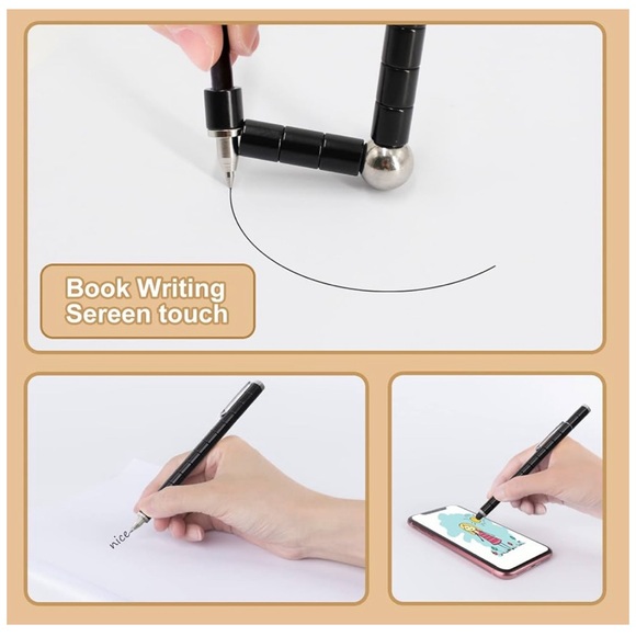 Magnetic Fidget Pen, Cool Fidget Toys，Perfect for Stress Relief & Focus NEW - Picture 6 of 6